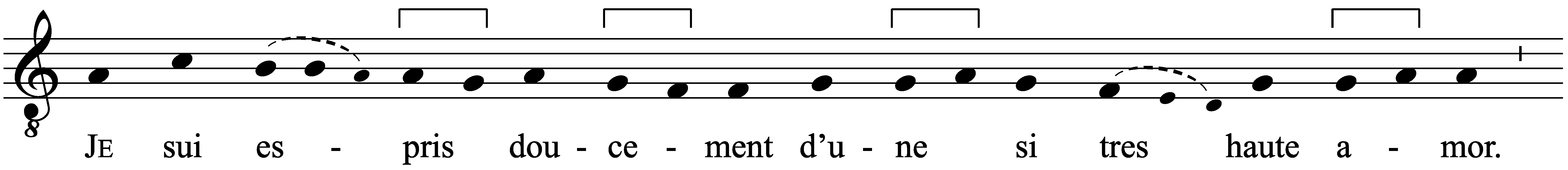 Work musical notation